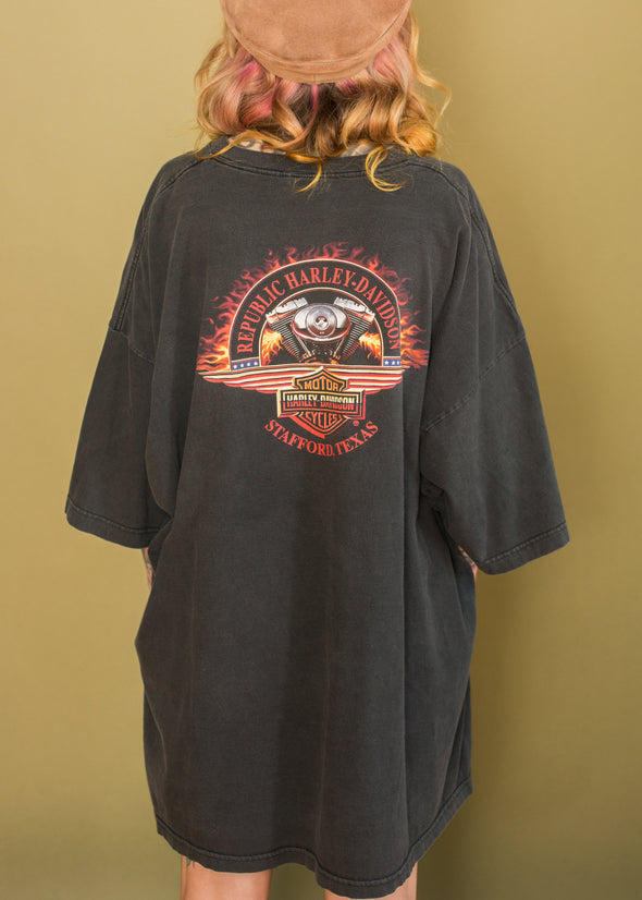 Vintage 90s Harley Eagle Tee