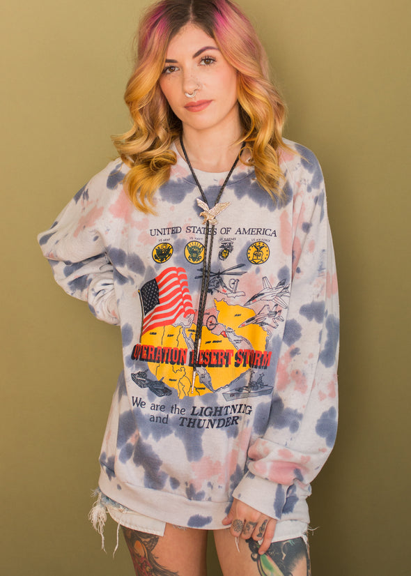 Vintage 90s Desert Storm Sweatshirt