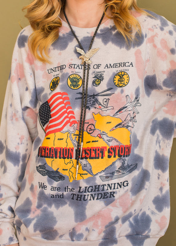 Vintage 90s Desert Storm Sweatshirt