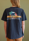 Vintage 90s Cow Skull Harley Tee