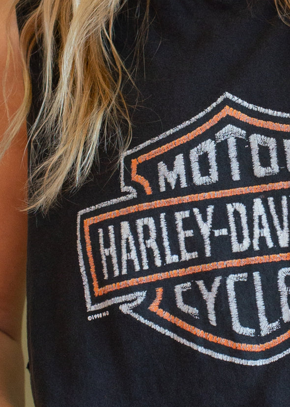 Vintage 90s Harley Emblem Tank
