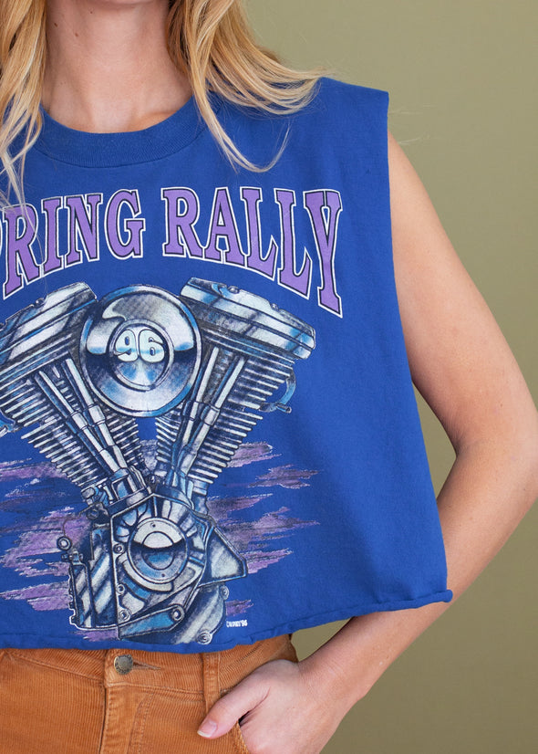 Vintage 1996 Spring Rally Cropped Tank
