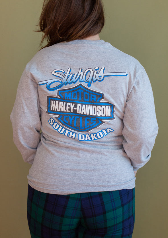 Y2K Harley Sturgis Long Sleeve Tee