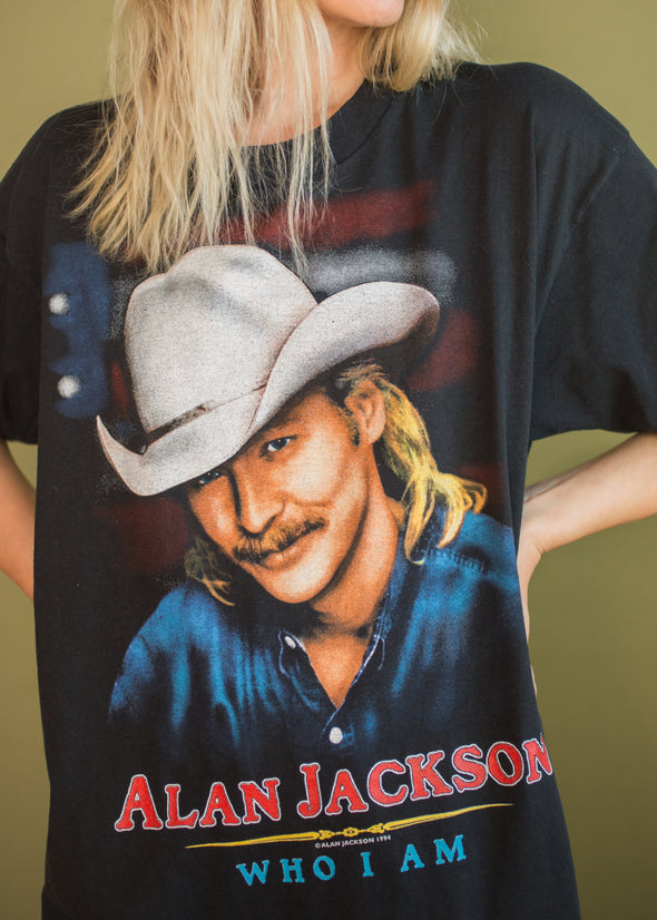Vintage Alan Jackson Who I Am Tee