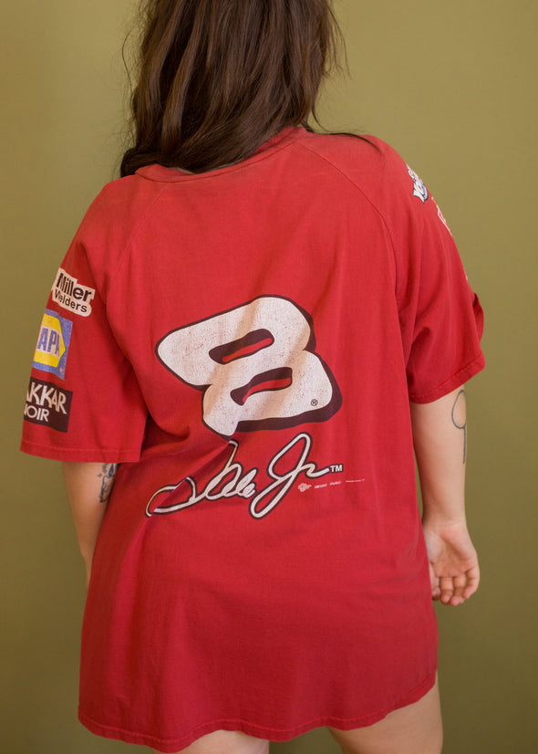 Vintage 90s Bud NASCAR Dale Jr Tee