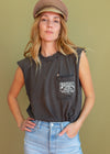 Vintage 90s Trashed Grungy Boothill Saloon Muscle Tank