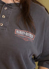 Vintage 90s Faded Harley Henley