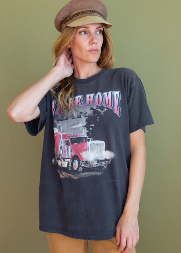Vintage 90s CMJ Trucker Tee