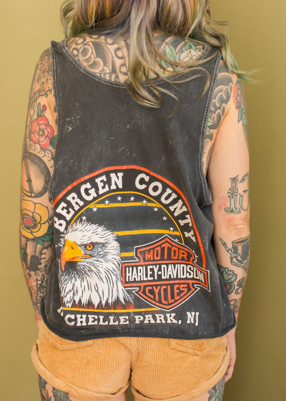 Vintage 90s Harley Acid Wash Tank