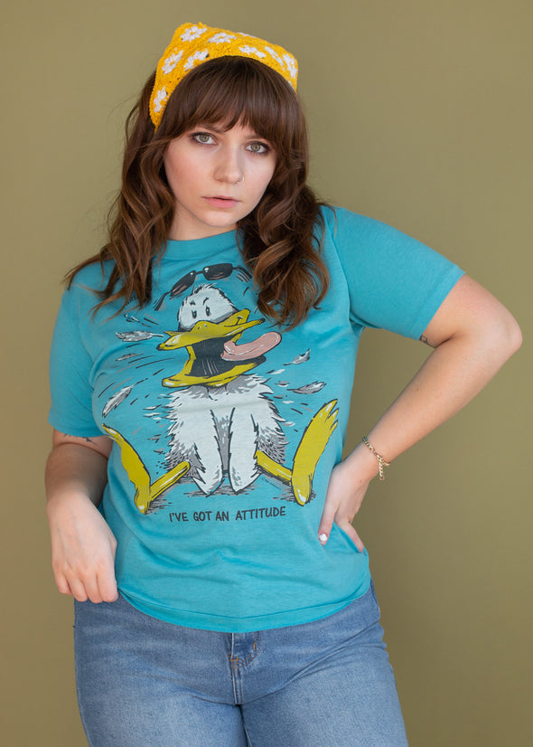 Vintage 1987 Thin Funny Duck Tee