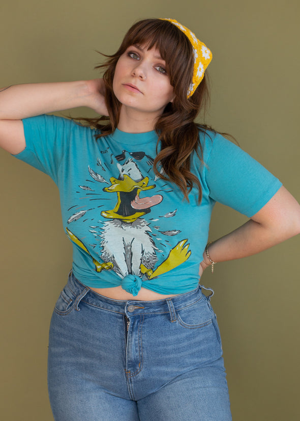 Vintage 1987 Thin Funny Duck Tee