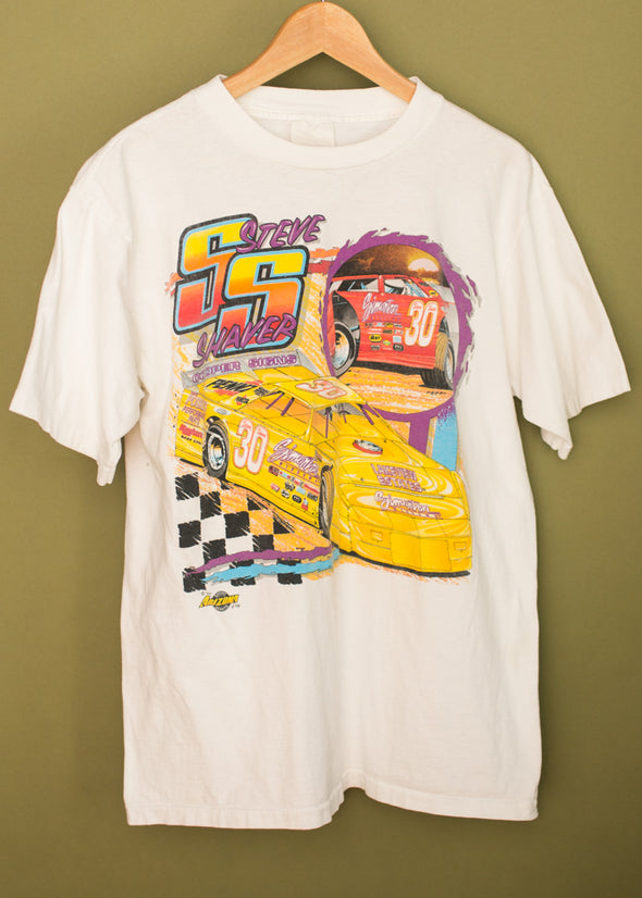 Vintage 90s Steve Shaver Racing Tee