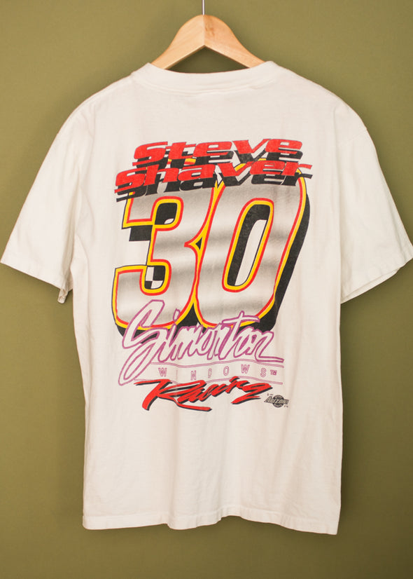 Vintage 90s Steve Shaver Racing Tee