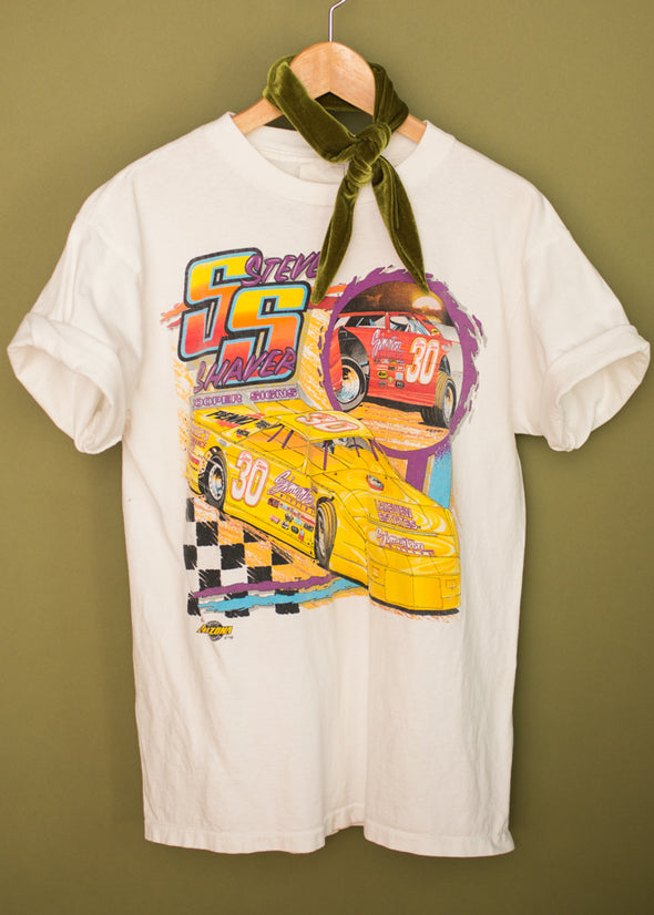 Vintage 90s Steve Shaver Racing Tee