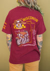 Vintage 1996 Wisconsin Harley Owners Tee