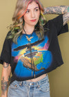 Vintage 1994 Harley Eagle Cropped Tee