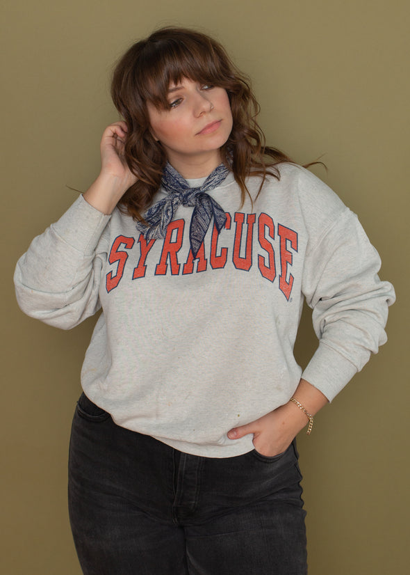 Vintage 80s/90s Grungy Syracuse Sweatshirt