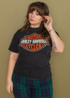 Vintage 90s Harley Emblem Tee