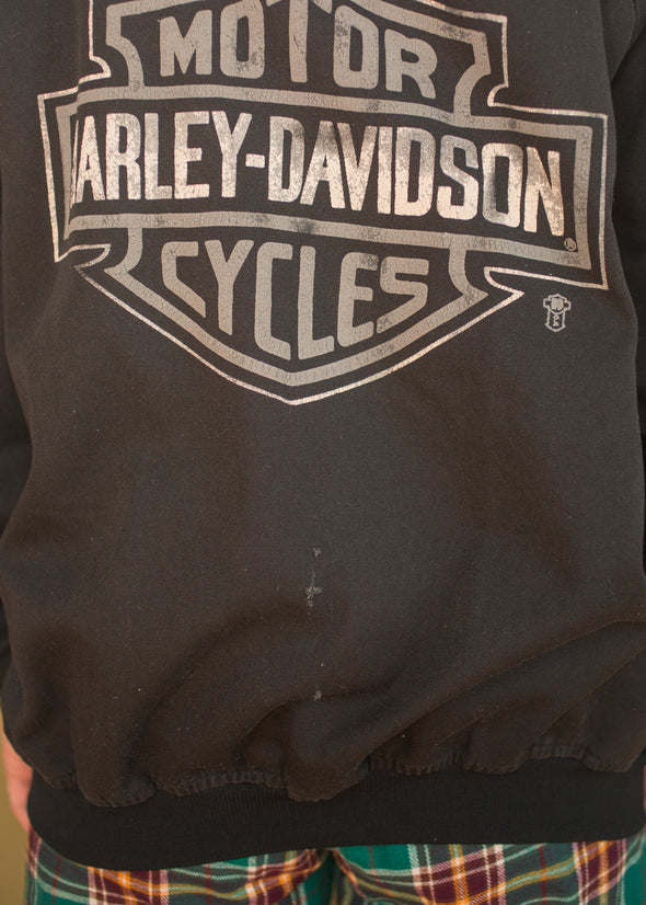Vintage 90s Doc's Harley Snap Jacket