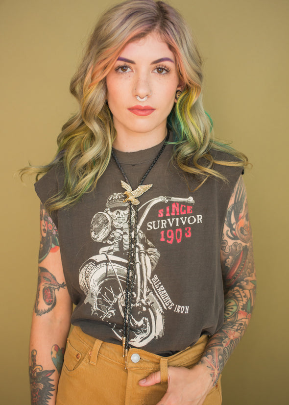 Vintage 90s Milwaukee Iron Muscle Tank