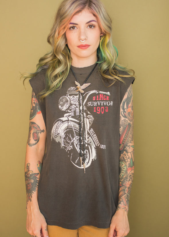 Vintage 90s Milwaukee Iron Muscle Tank