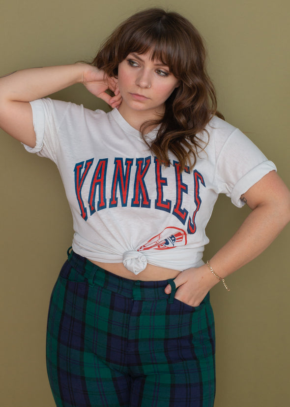Vintage 1980s Yankees Jersey Tee