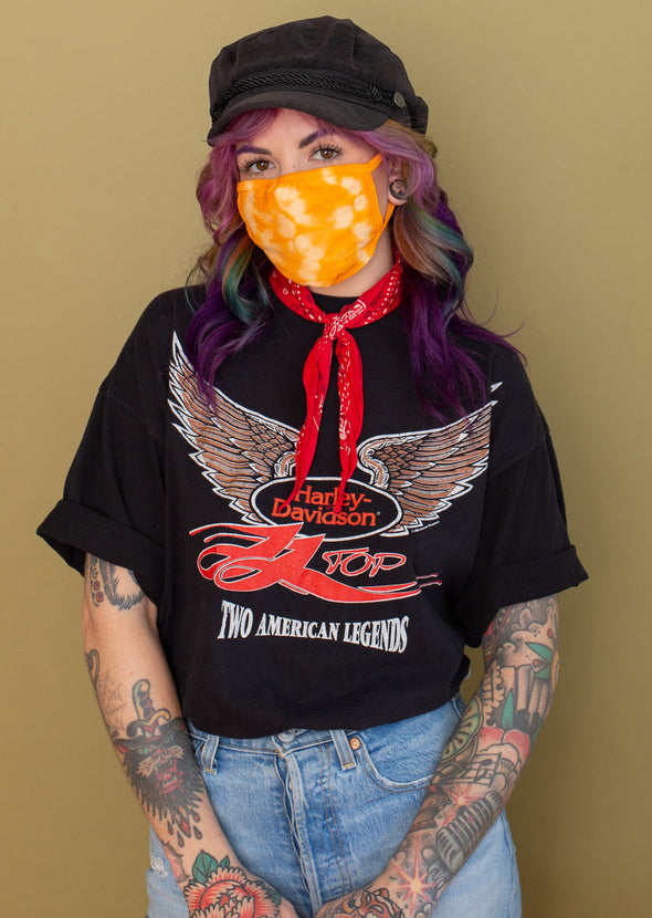 Vintage 1993 Harley And ZZ Top Tee
