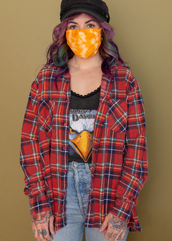 Vintage 80s Camp Flannel