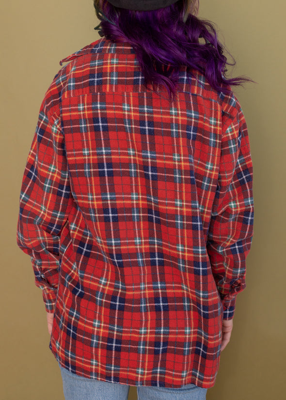 Vintage 80s Camp Flannel
