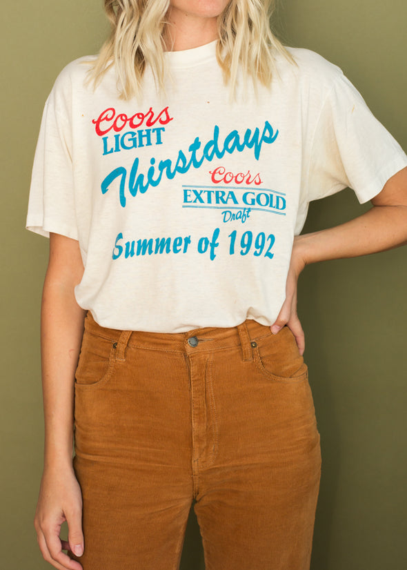 Vintage Coors Light Summer 1992 Tee