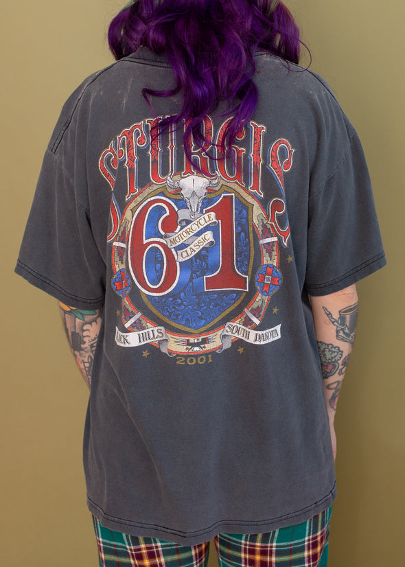 Vintage Grungy 2001 Sturgis Tee