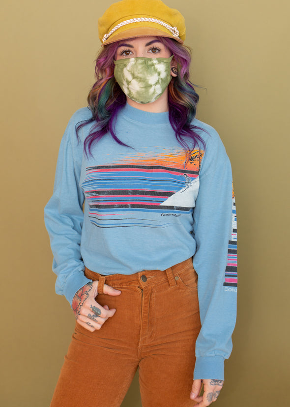 Vintage 90s Colorado Ski Long Sleeve Tee