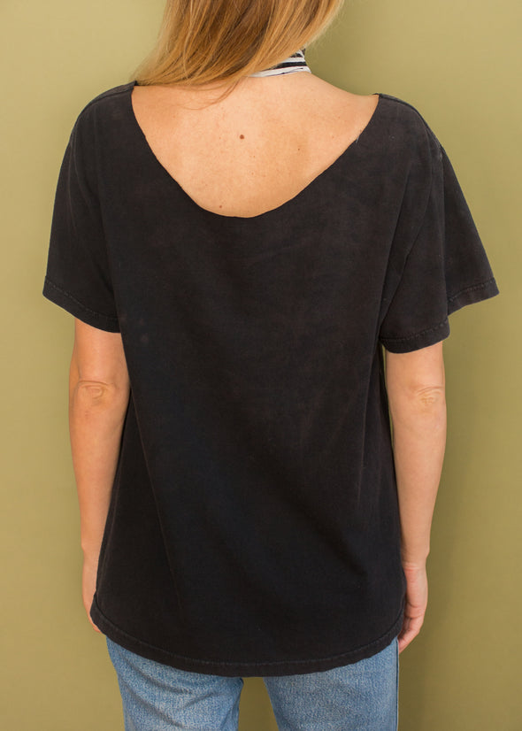 Vintage Off The Shoulder "Old Bikes and Good Whiskey" Tee