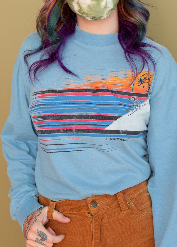 Vintage 90s Colorado Ski Long Sleeve Tee