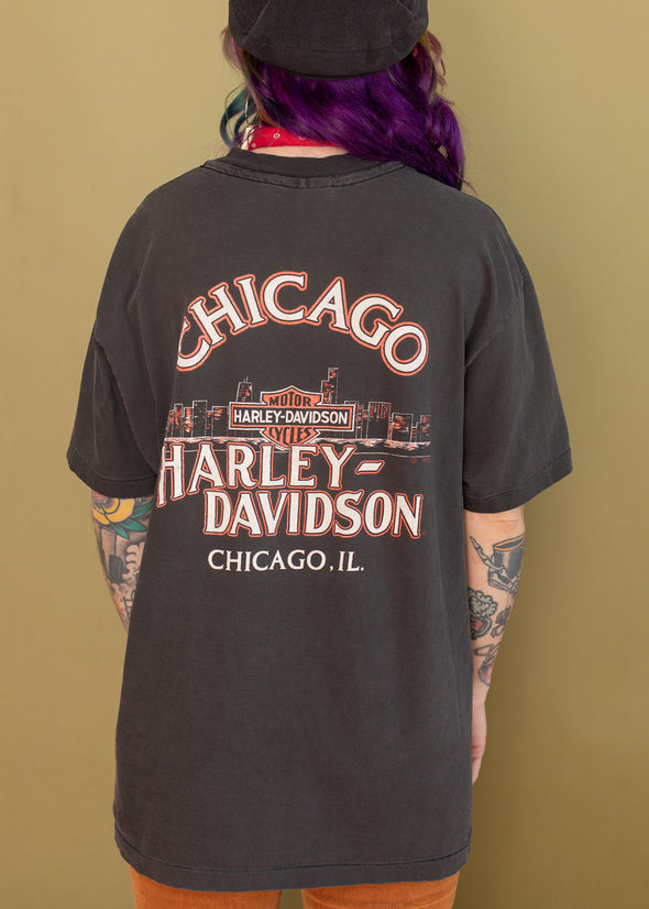 Vintage 1990 Harley Eagle Attitude Tee