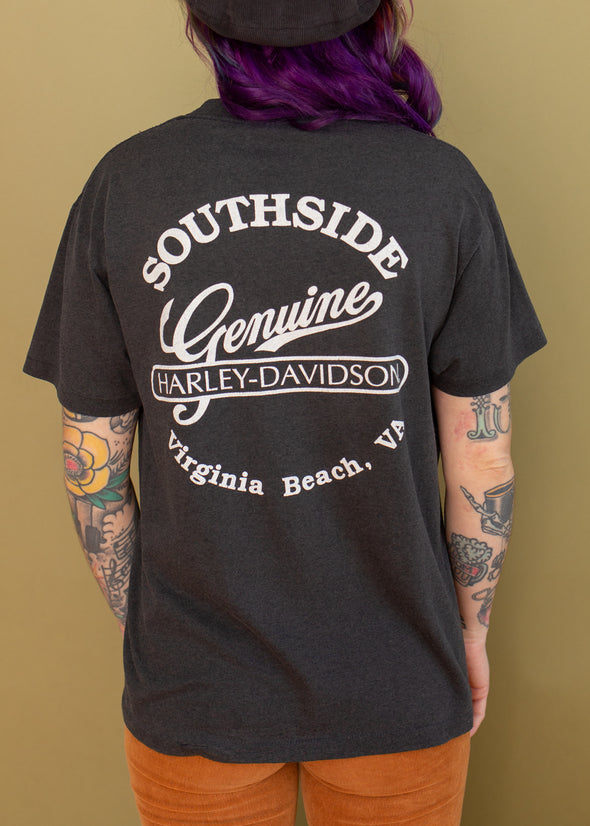 Vintage 1991 Harley 3D Emblem Tee