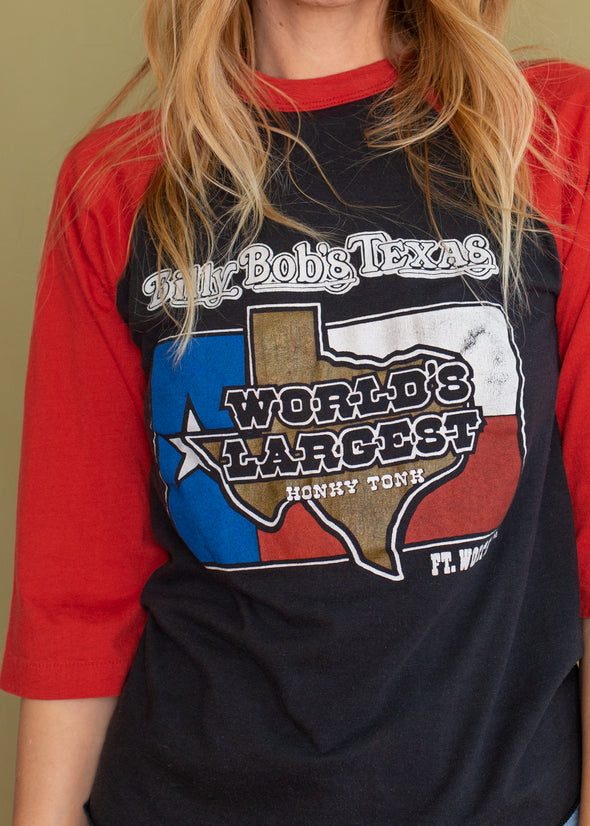 Vintage Billy Bob's Baseball Tee