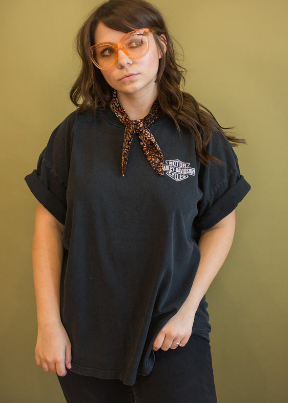 Vintage 90s Harley USA Eagle Emblem Tee