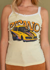 Vintage 1980s Pisano Ribbed Tank