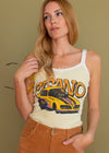 Vintage 1980s Pisano Ribbed Tank