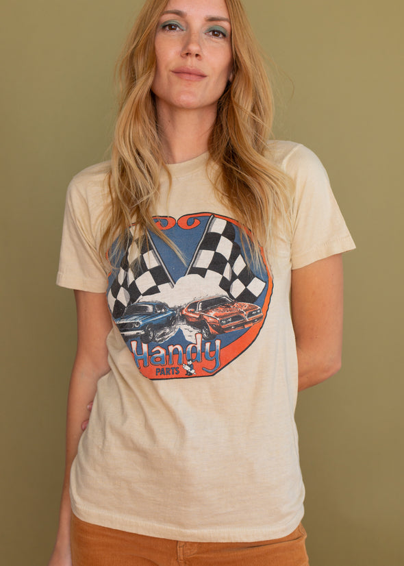 Vintage 1980s Thin Handy Parts Auto Tee