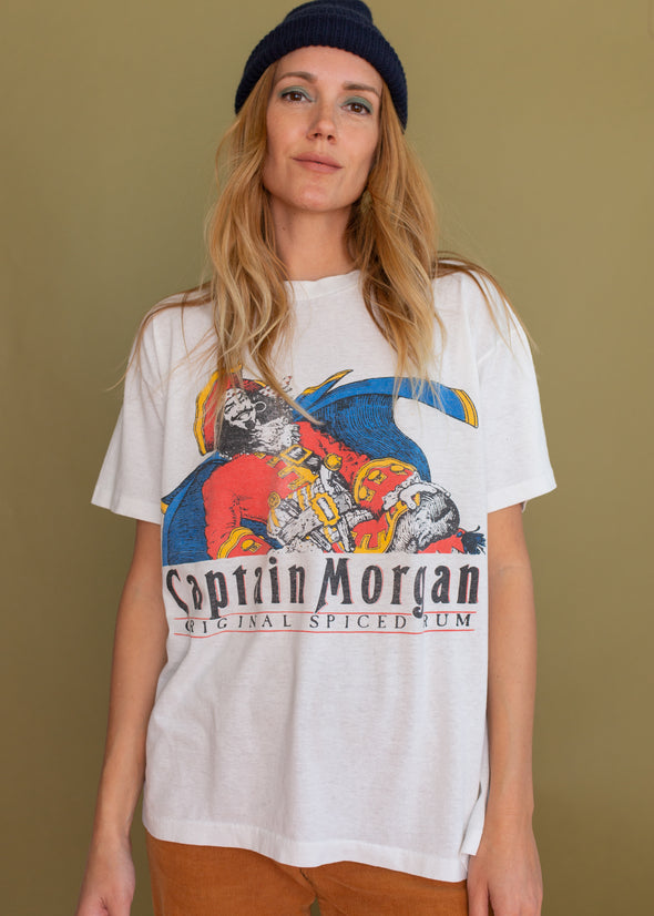 Vintage 80s/90s Captain Morgan Spiced Rum Tee