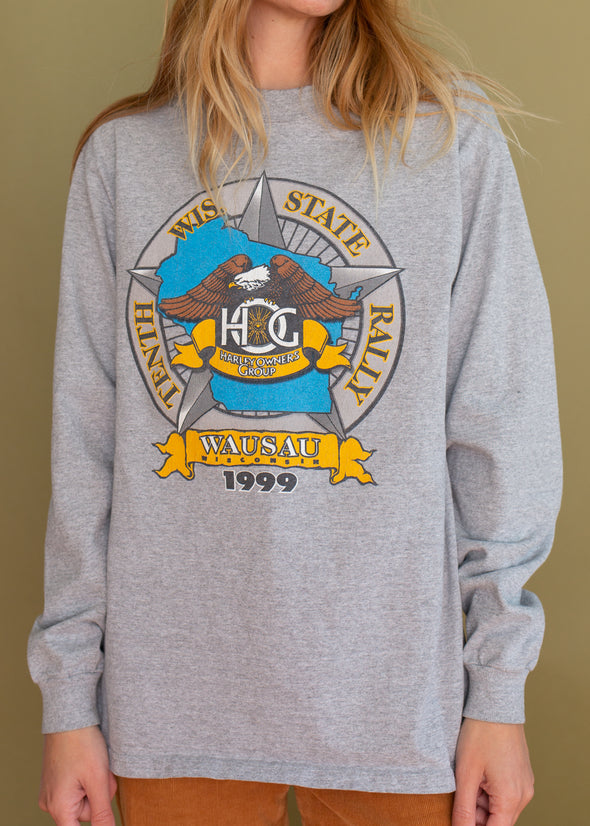 Vintage 1999 Harley Owners Group Long Sleeve Tee