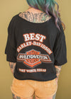 Vintage 90s Southwestern Harley Cropped Tee