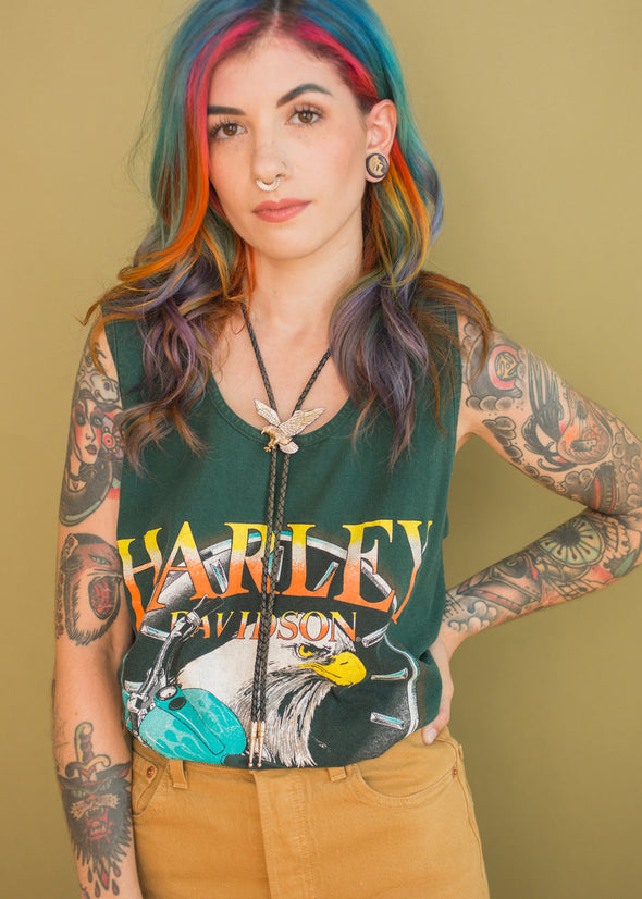Vintage 90s Harley Eagle Tank