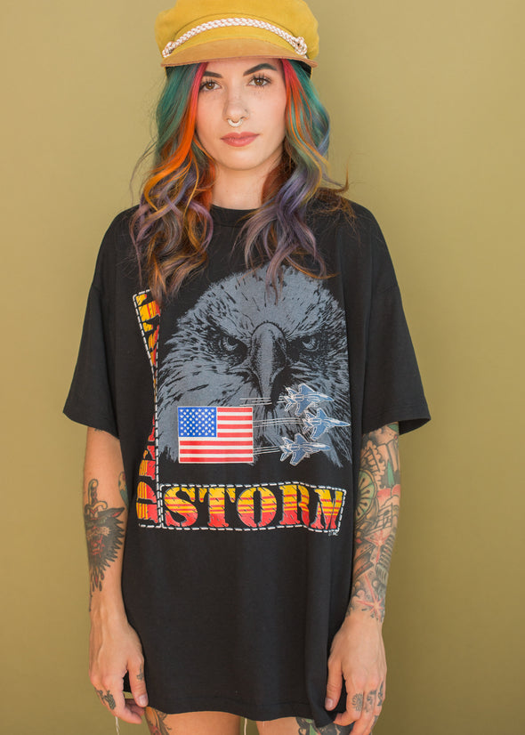 Vintage 90s Thin Desert Storm Tee