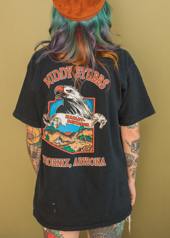 Vintage 90s Phoenix, AZ Harley Tee