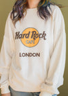 Vintage 90s Hard Rock Cafe London Sweatshirt