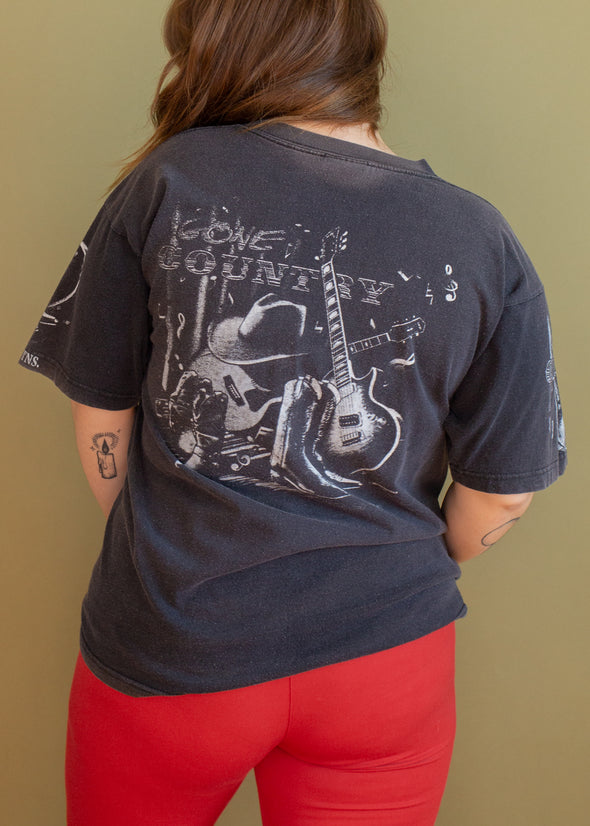 Vintage 90s Gone Country Great Smoky Mountains Tee