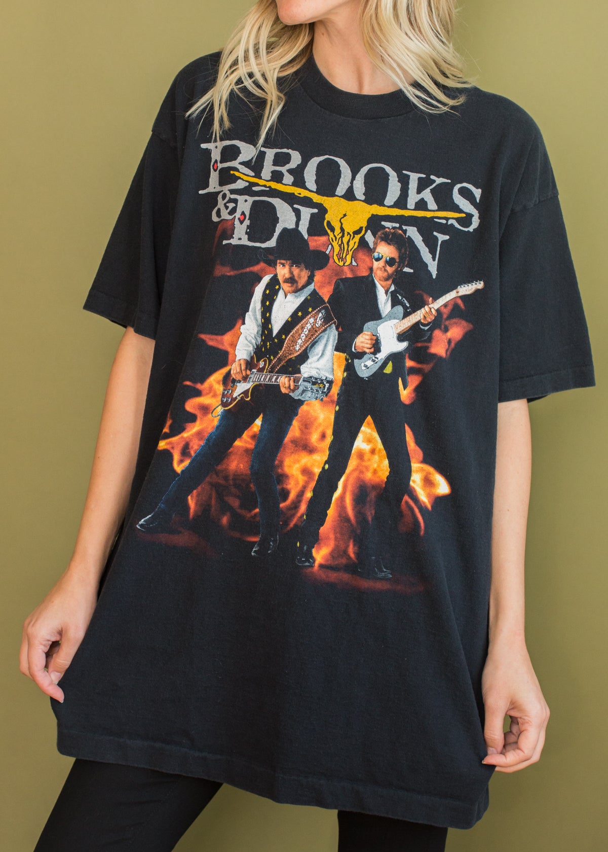 brooks and dunn t shirt dress Vintage Brooks and Dunn T-shirt
